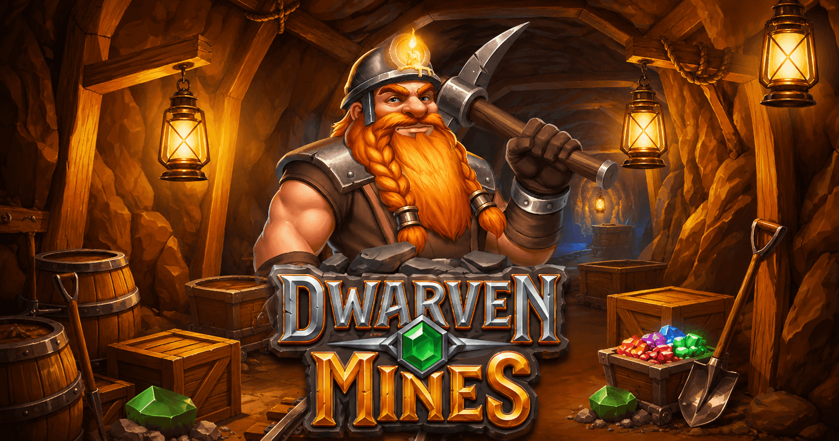Dwarven Mines Slot Demo by Creative City slot cover image