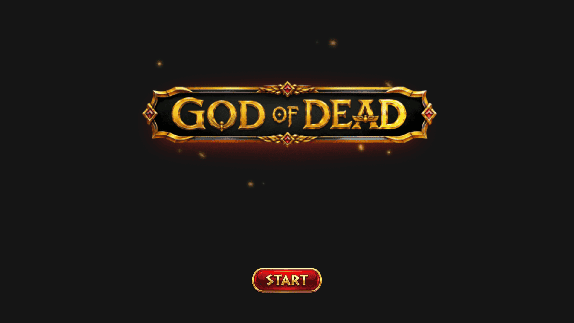 God of Dead slot intro screen