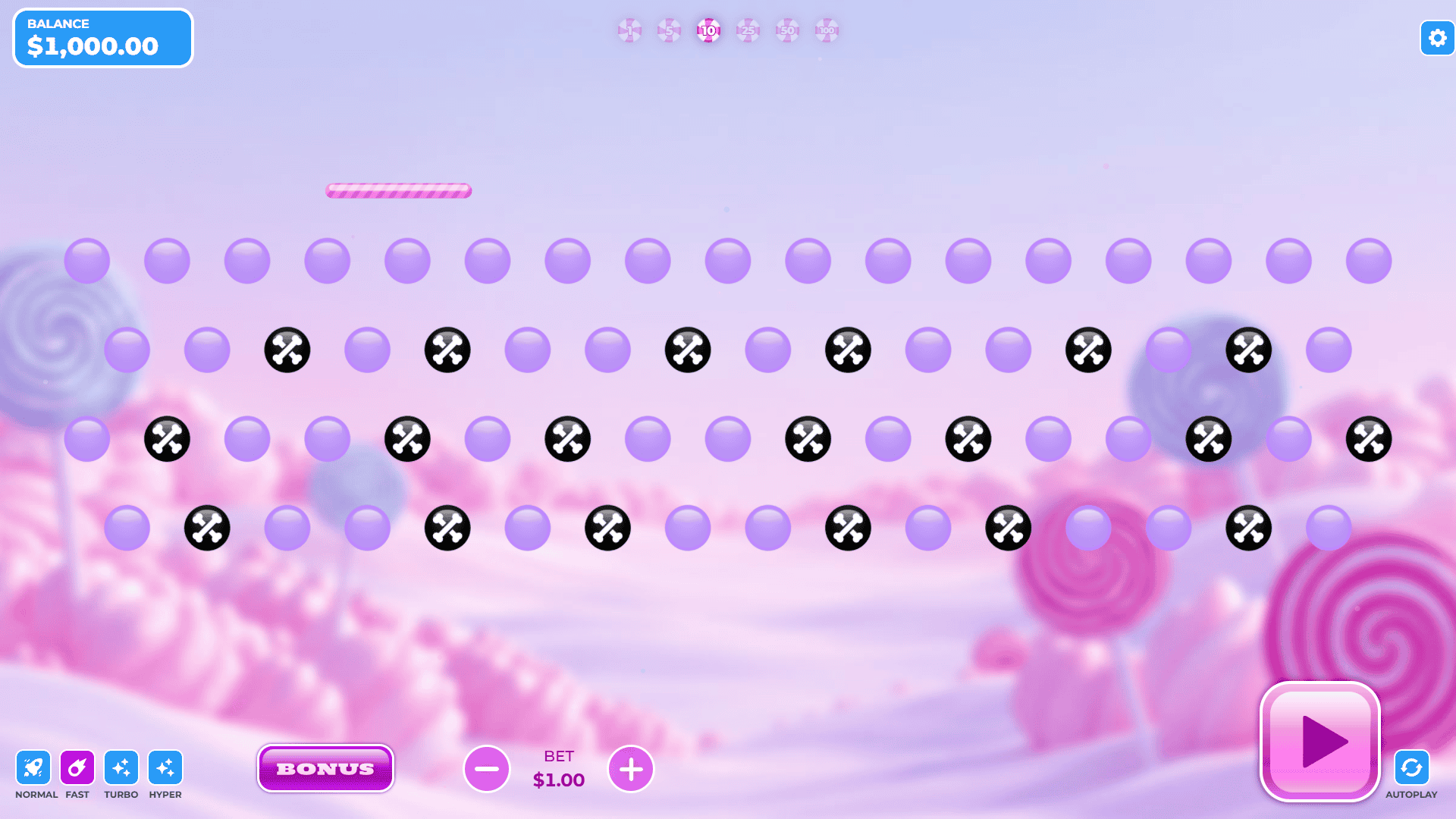 Sugar Drop slot gameplay reels