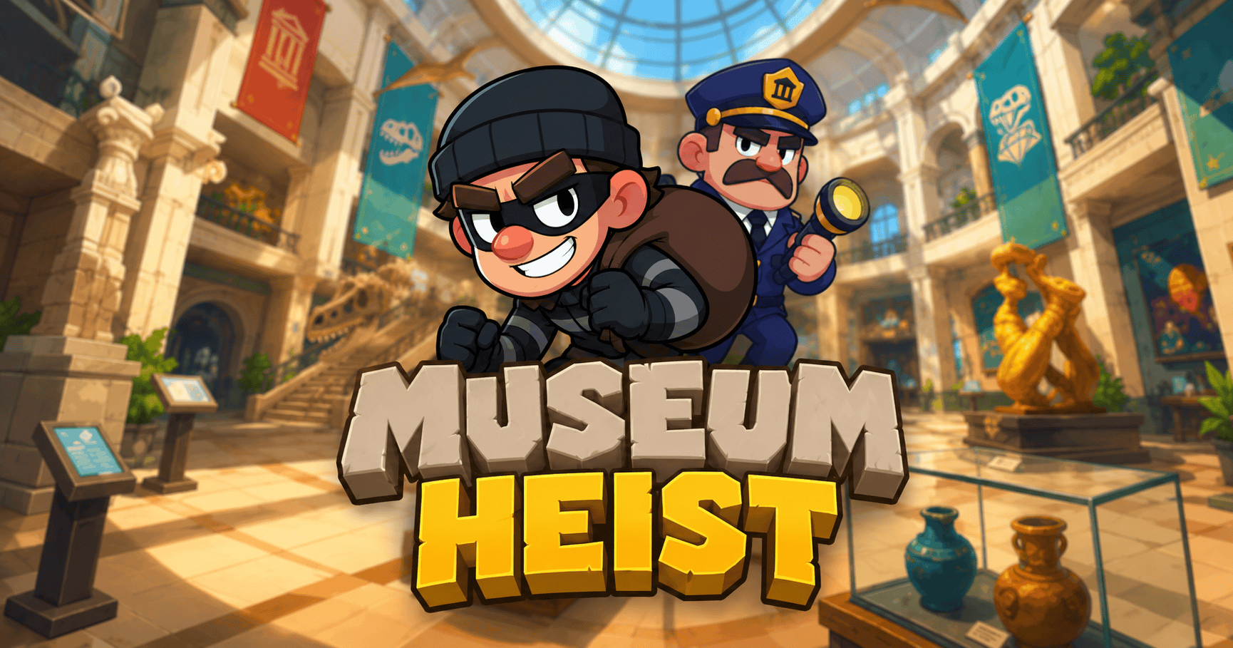 Museum Heist Slot Demo by Crimson Clover slot cover image