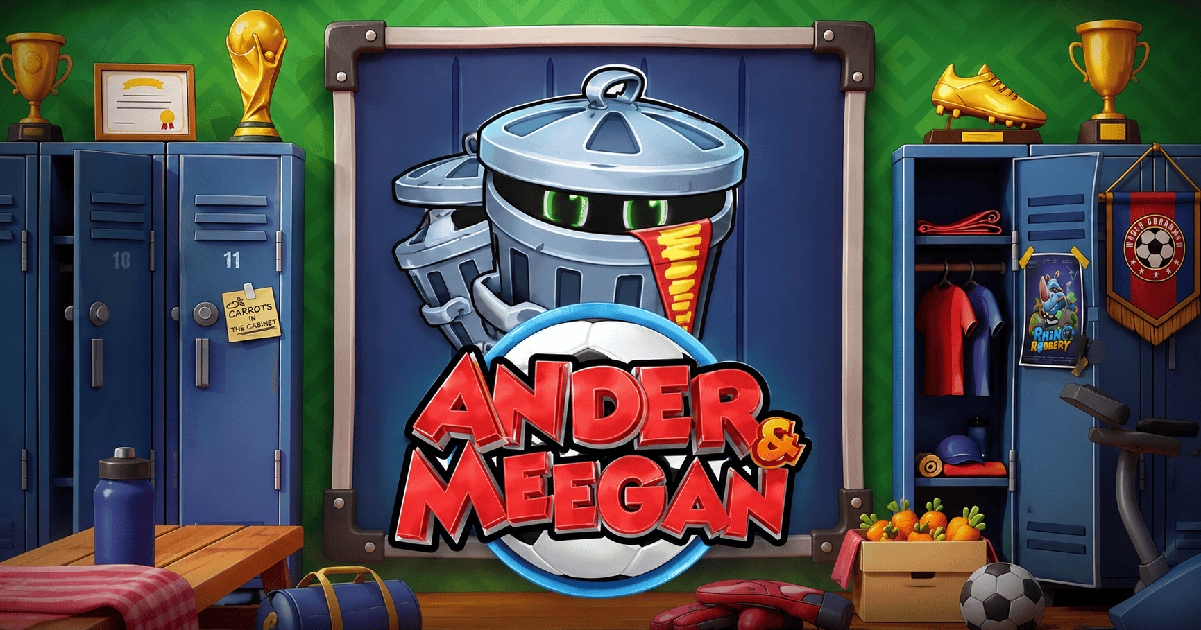 Ander & Meegan Slot Demo by Croco Gaming slot cover image