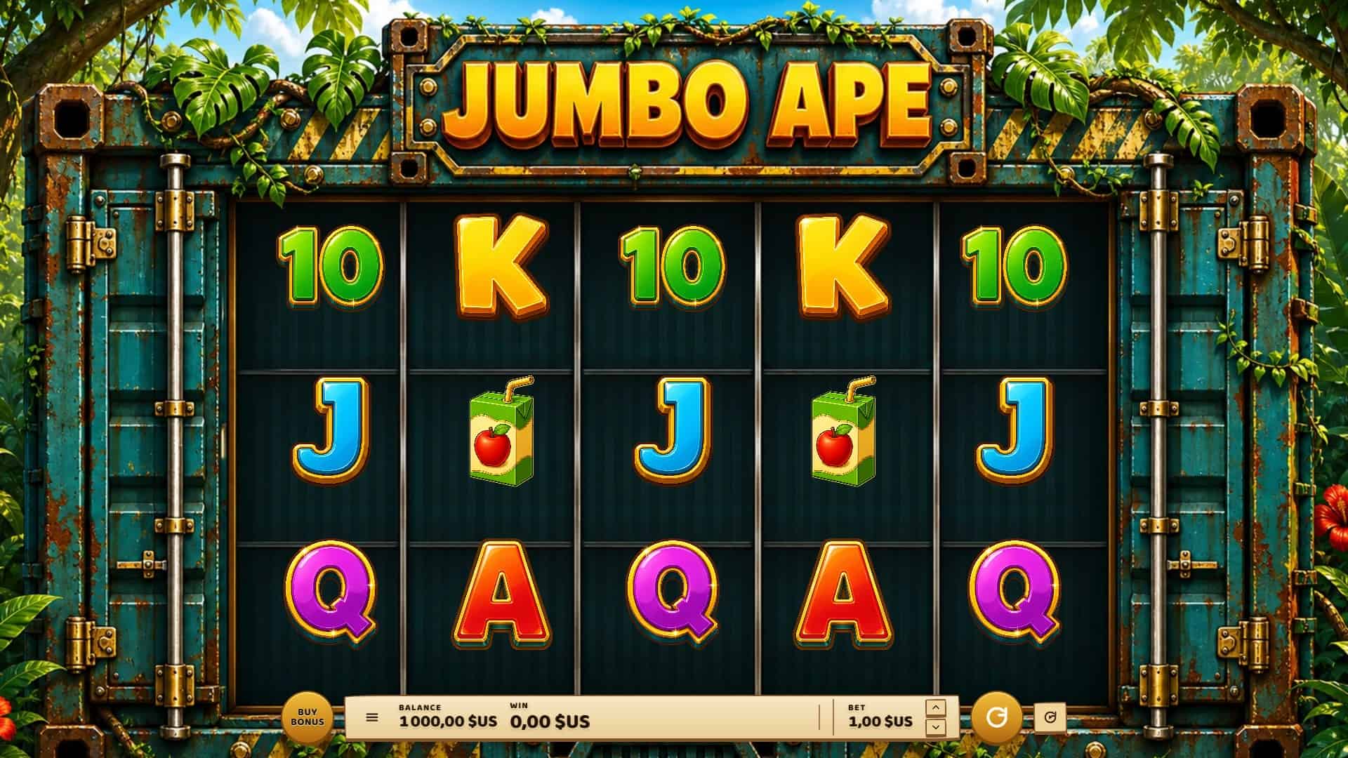 Ape Gang slot gameplay reels