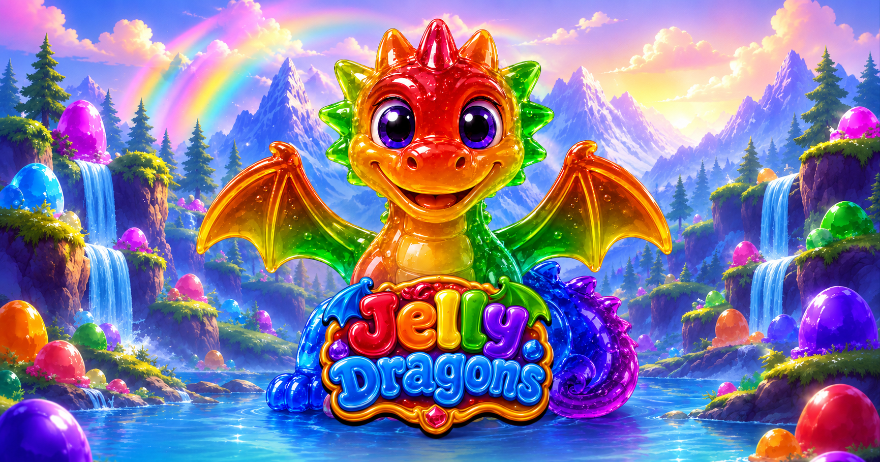 Jelly Dragons Slot Demo by Csx Studio slot cover image