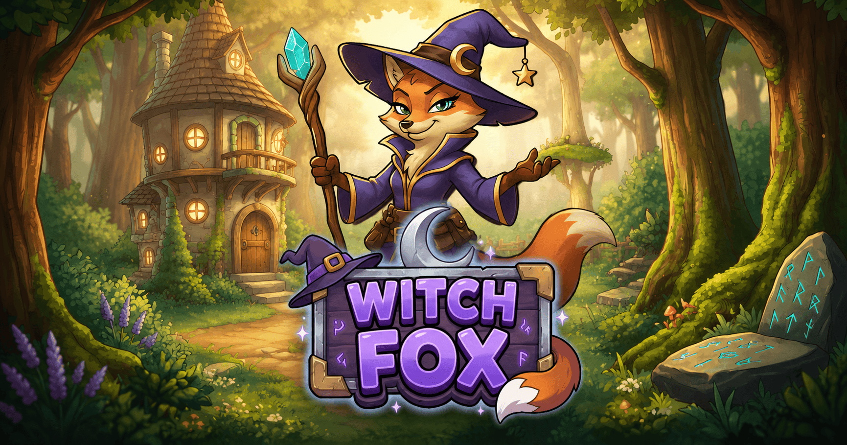 Witch Fox Slot Demo by Cut Studio slot cover image