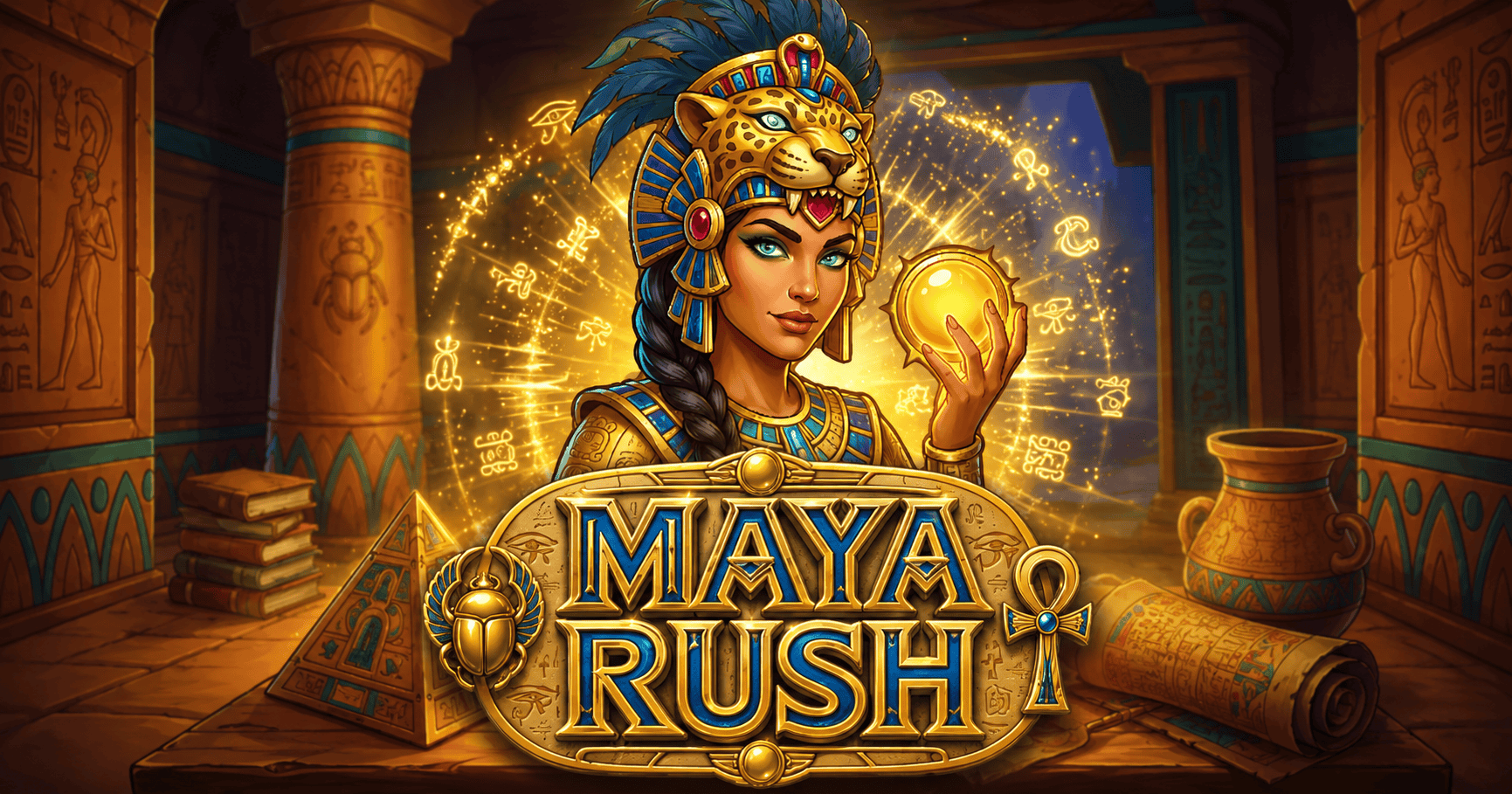 Maya Rush Slot Demo by Darkbyte slot cover image