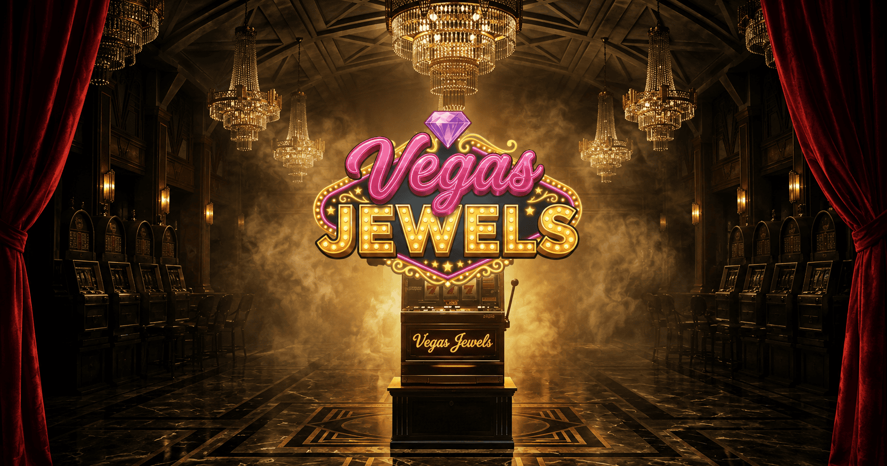 Vegas Jewels Slot Demo by Darkbyte slot cover image