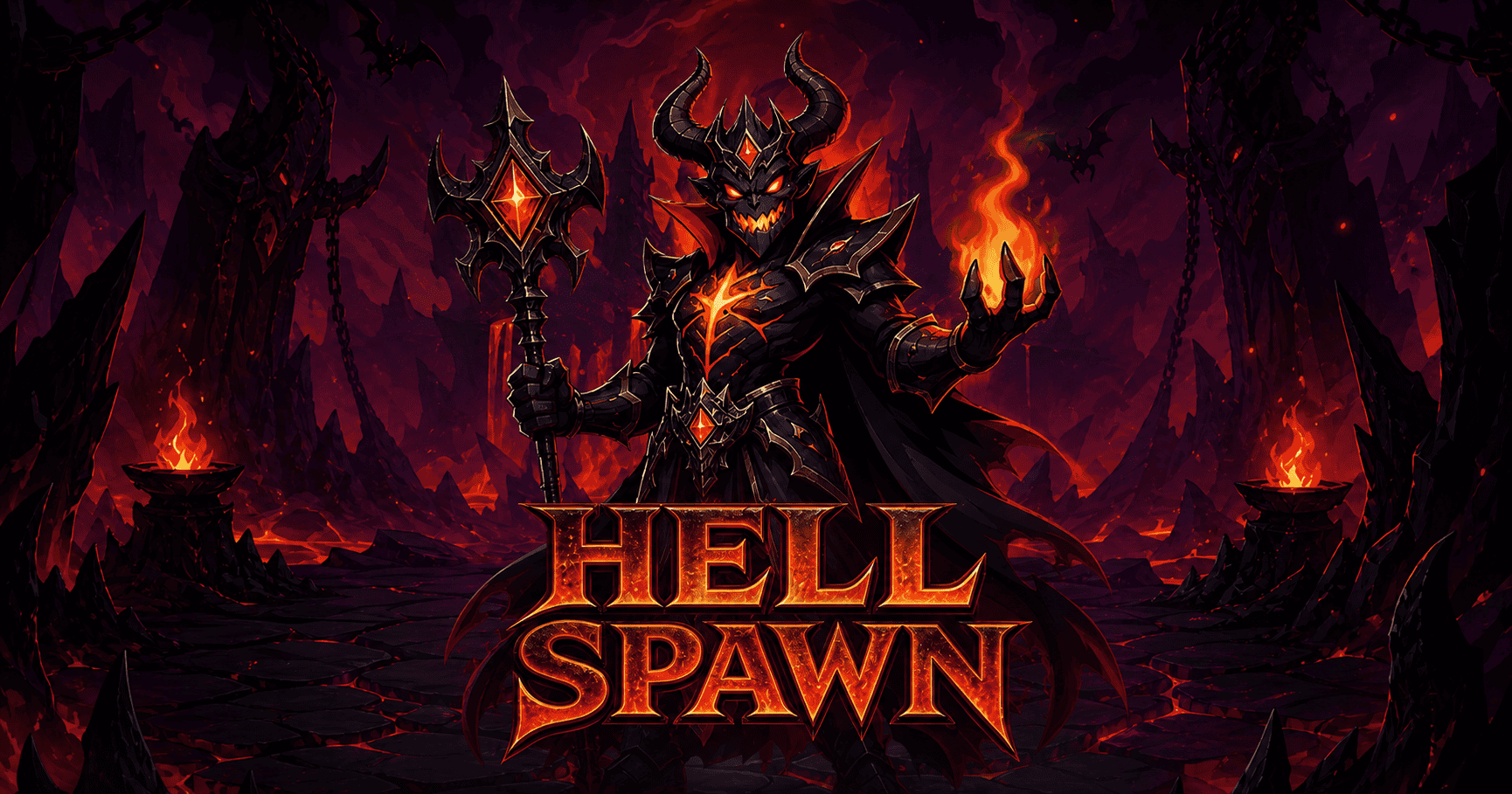 Hell Spawn Slot Demo by Dark Entertainment slot cover image
