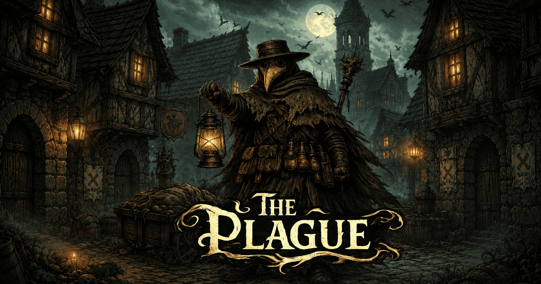 The Plague Slot Demo by Dark Entertainment slot cover image
