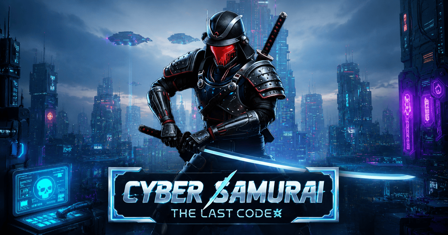 Cyber Samurai The Last Code Slot Demo by D Bush Gaming slot cover image