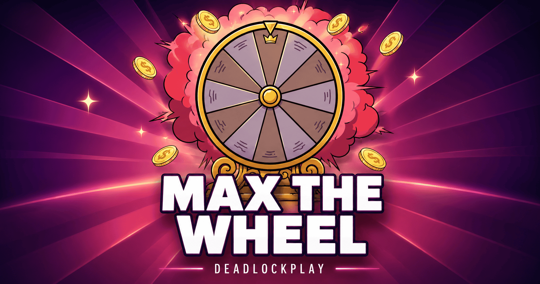 Max The WHEEL Slot Demo by Deadlock Play slot cover image