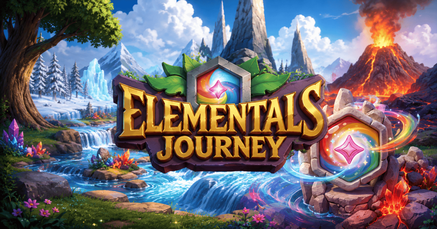 Elementals Journey Slot Demo by Degen Lab slot cover image