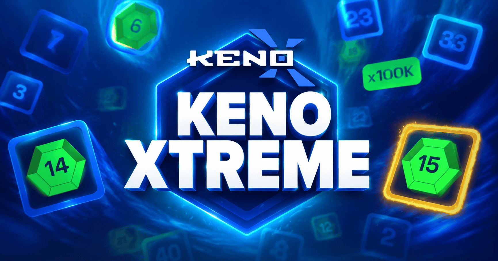 Keno Xtreme Slot Demo by Degen Lab slot cover image