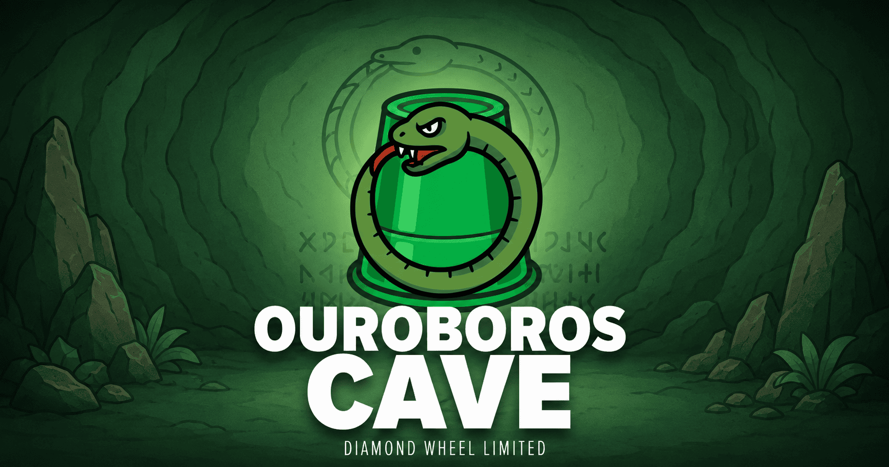 Ouroboros Cave Slot Demo by Diamond Wheel Limited slot cover image