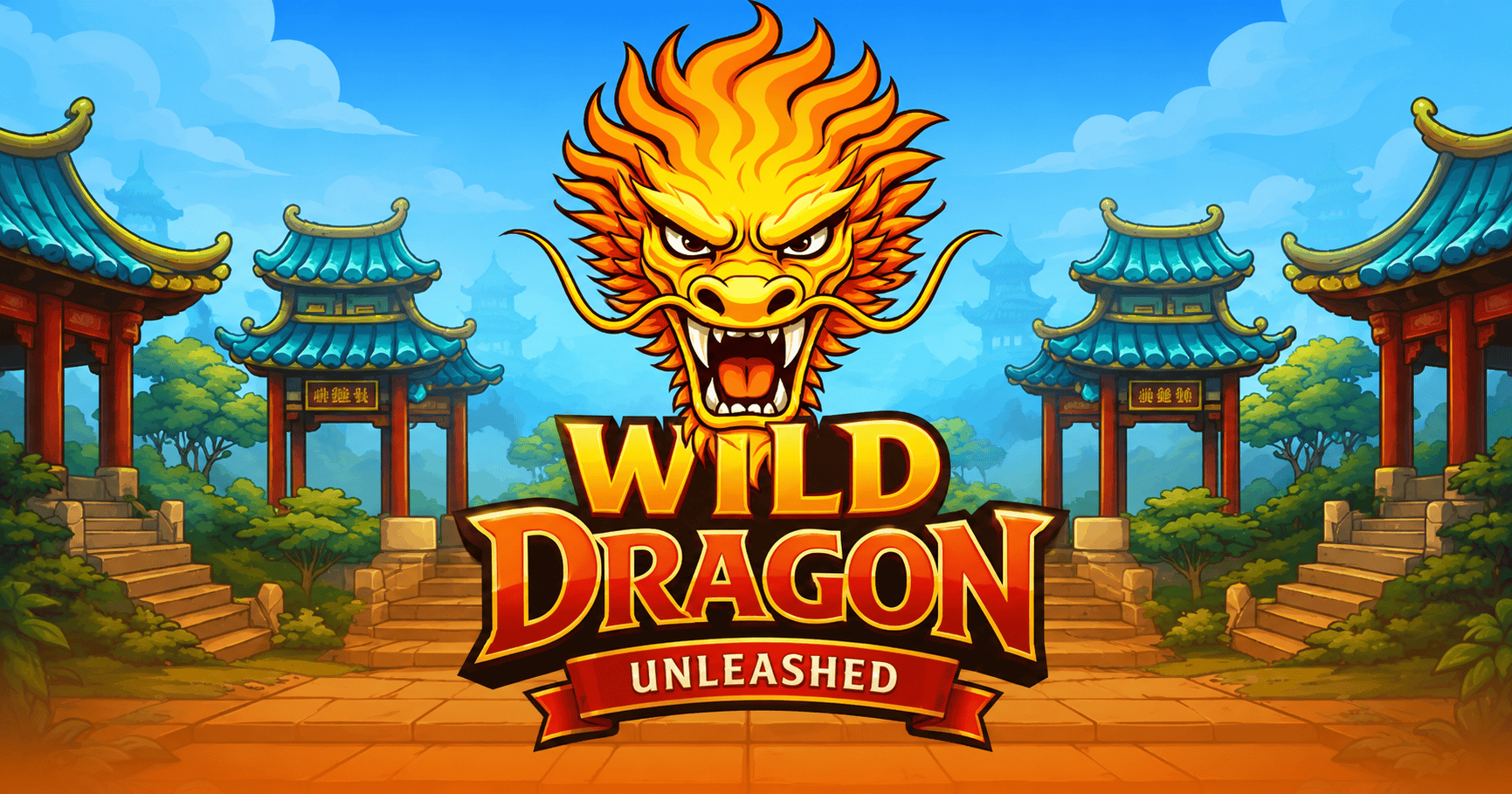 Wild Dragon Unleashed Slot Demo by Disco Koala slot cover image
