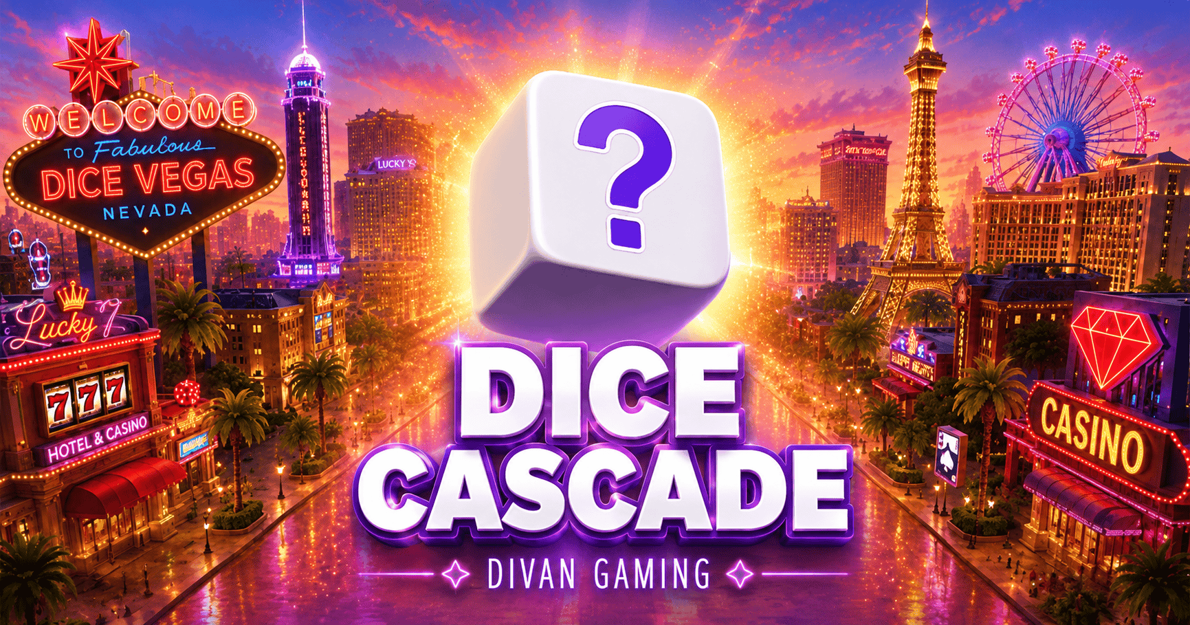 Dice Cascade Slot Demo by Divan Gaming slot cover image