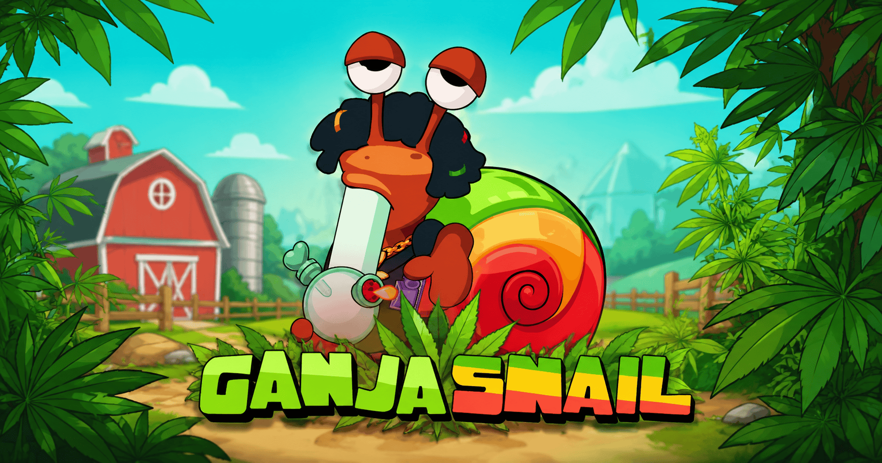 Ganja Snail Slot Demo by Donut Gaming slot cover image
