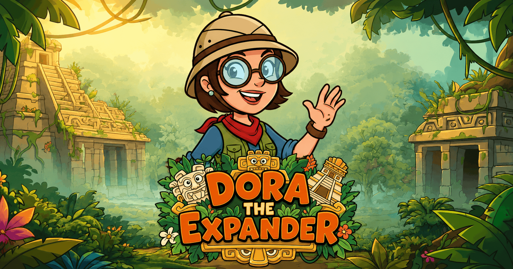 Dora The Expander Slot Demo by Dopamine Studios slot cover image