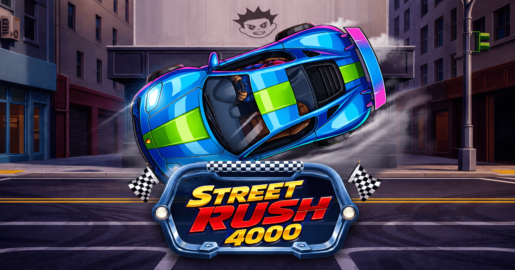 Street Rush 4000 Slot Demo by Dopamine Studios slot cover image