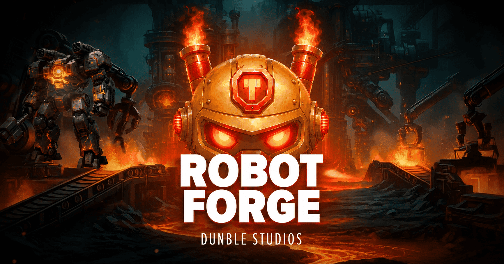 Robot Forge Slot Demo by Dunble Studios slot cover image