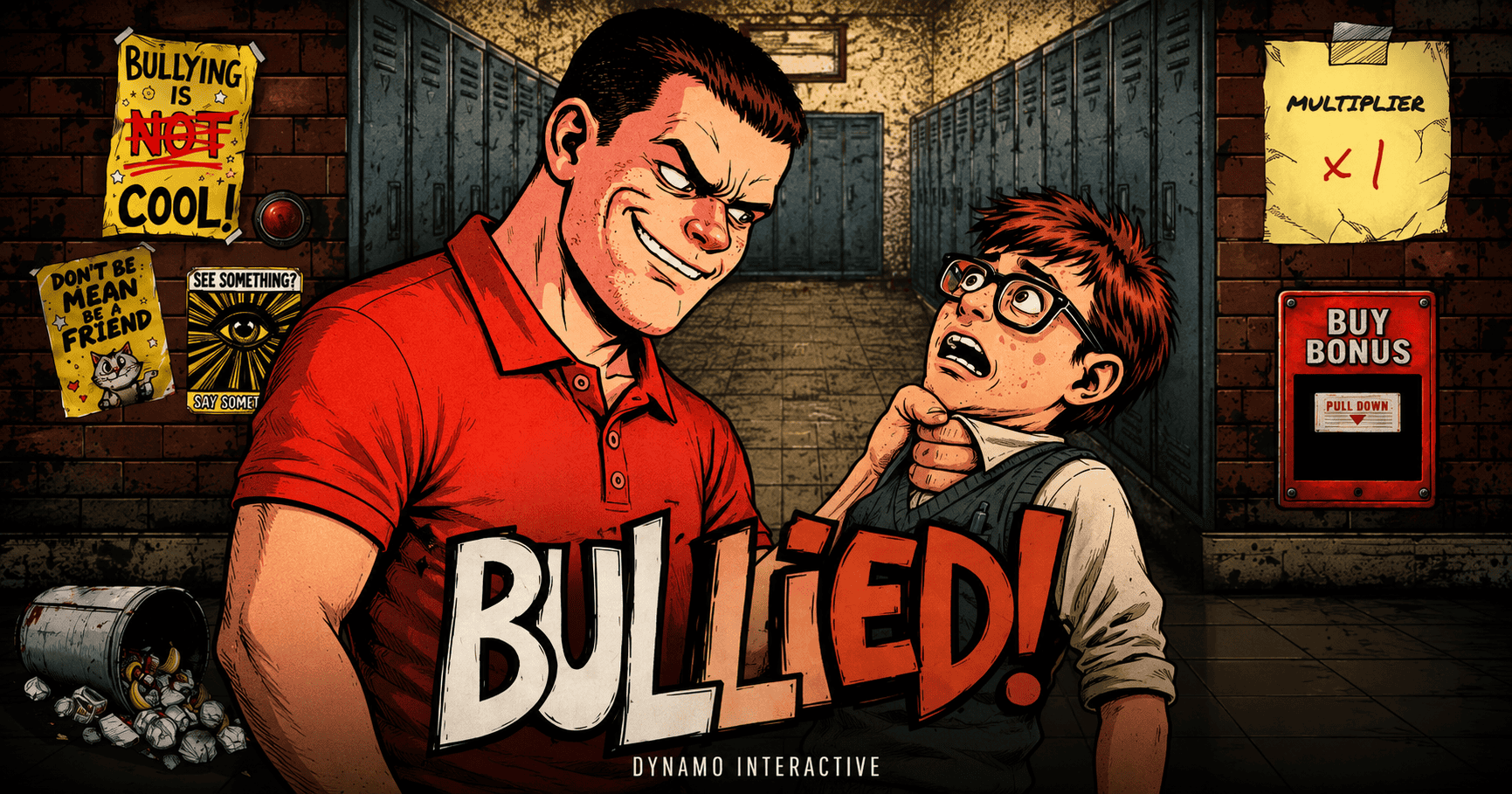 Bullied! Slot Demo by Dynamo Interactive slot cover image