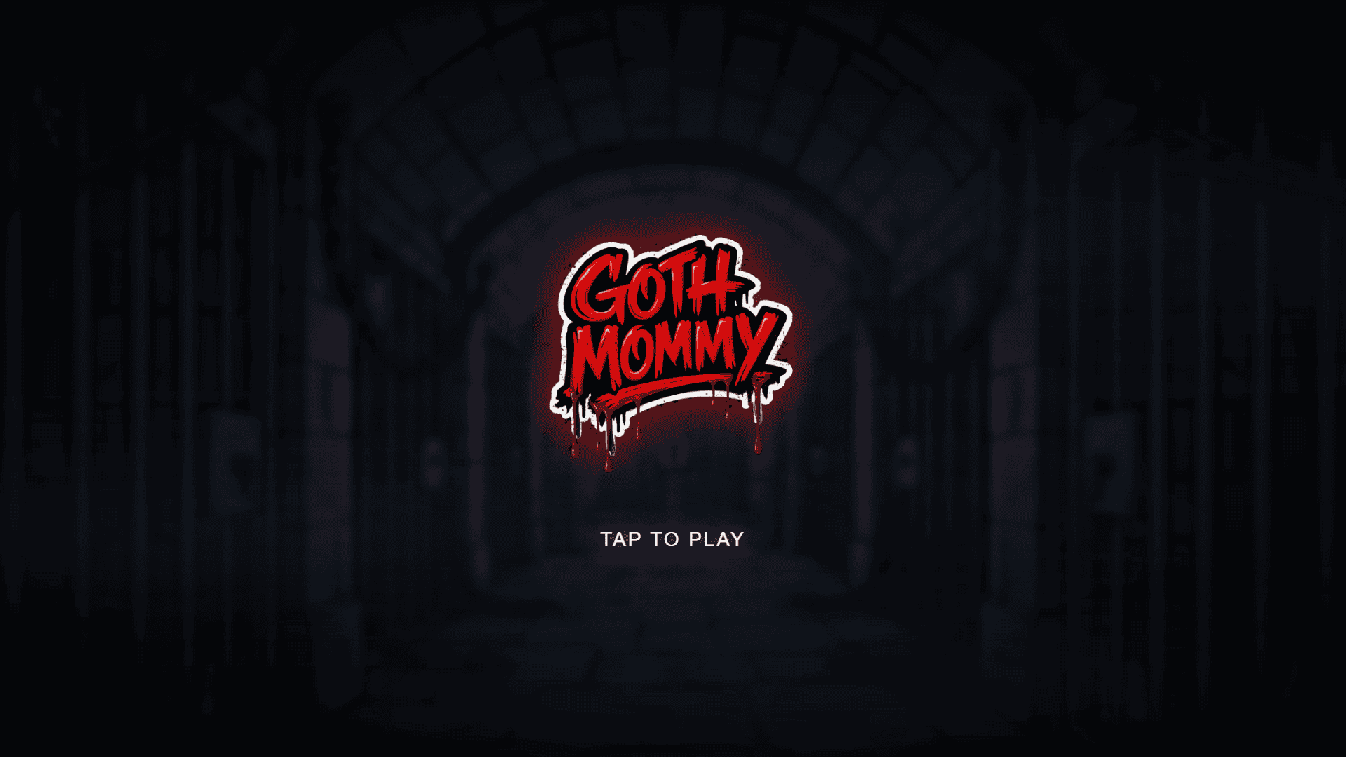 Goth Mommy slot intro screen