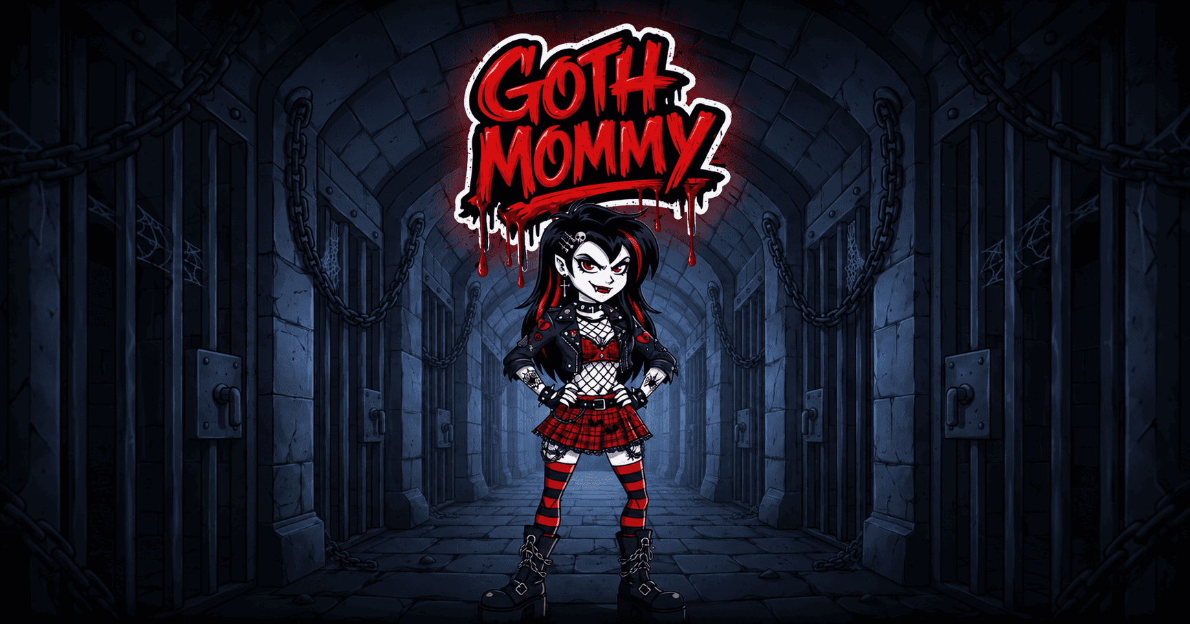 Goth Mommy Slot Demo by Dynamo Interactive slot cover image