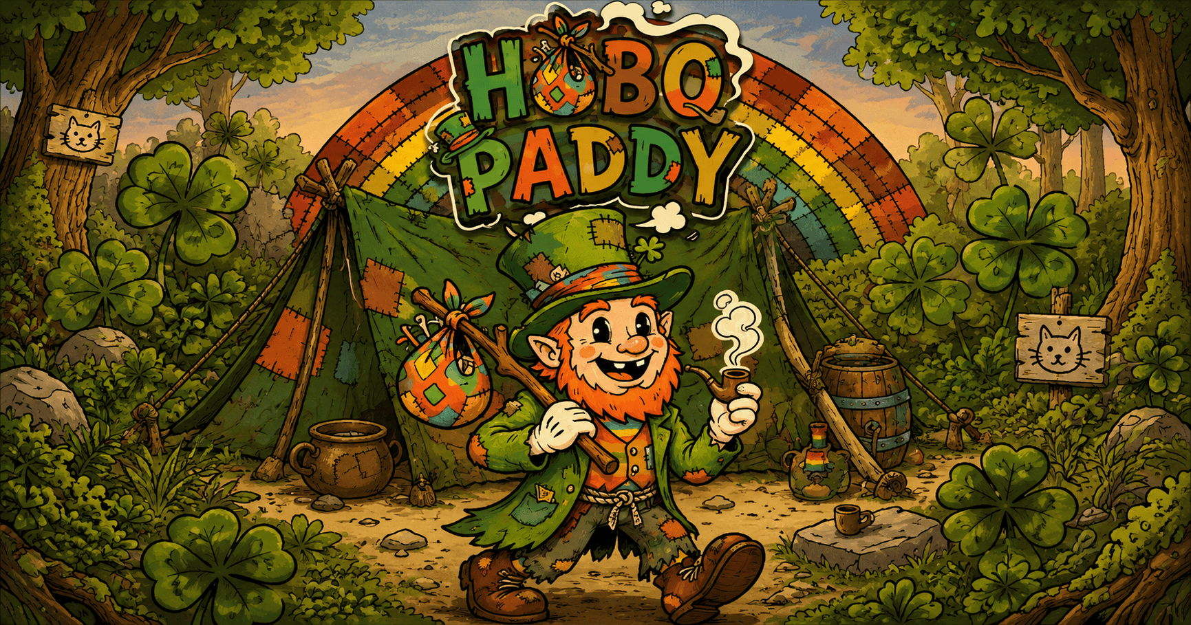Hobo Paddy Slot Demo by Dynamo Interactive slot cover image
