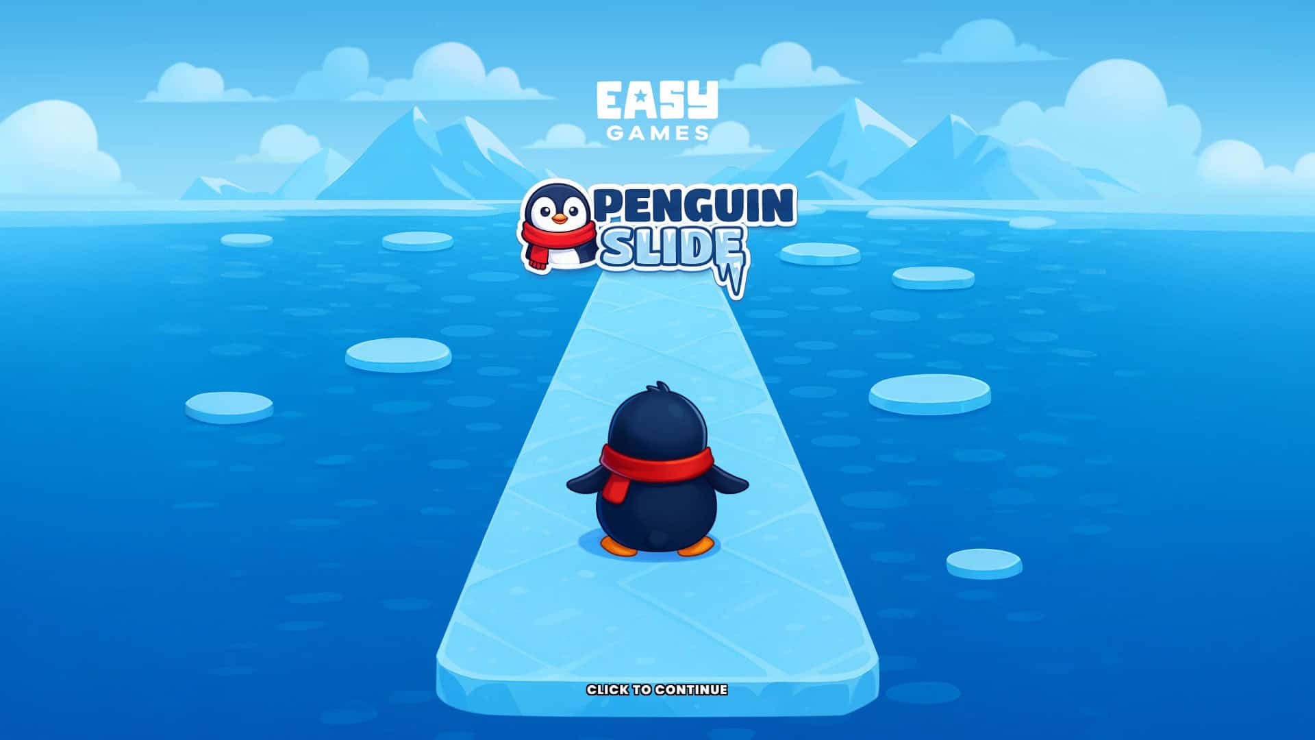 Penguin Slide slot intro screen
