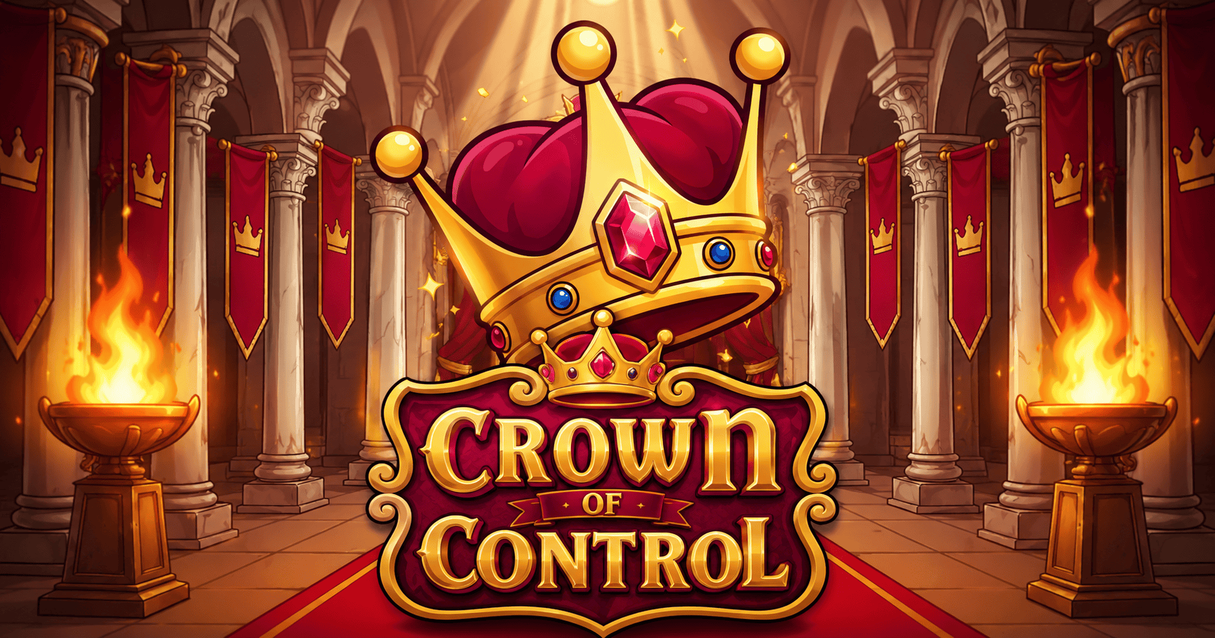Crown of Control Slot Demo by Enigma Studios slot cover image