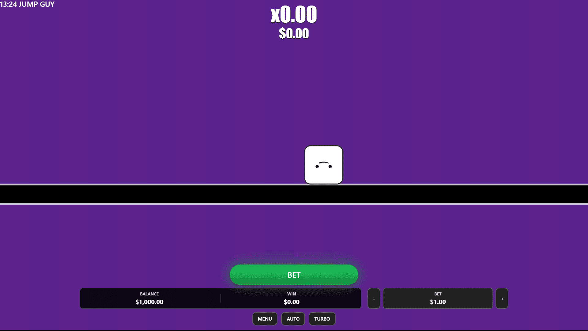 Jump Guy slot gameplay reels