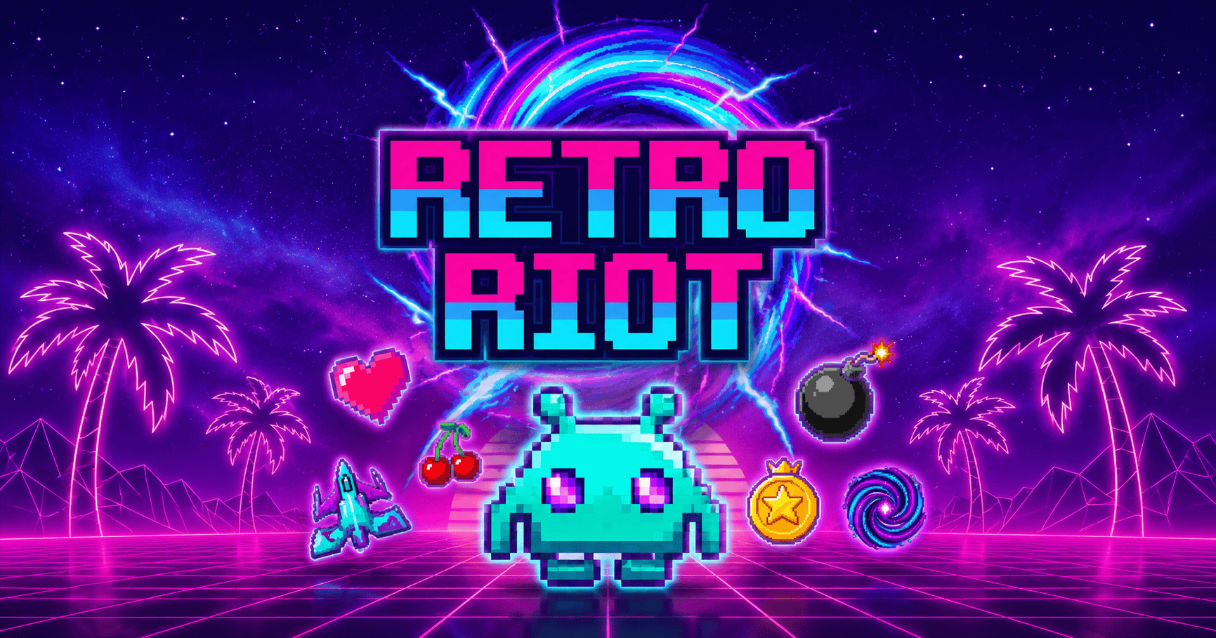Retro Riot Slot Demo by Et Gaming slot cover image