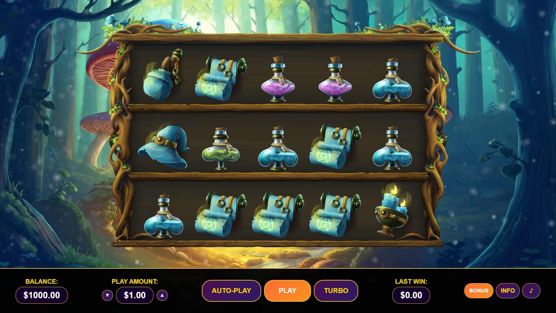 Evil Eddies Cauldron of Cash slot gameplay reels