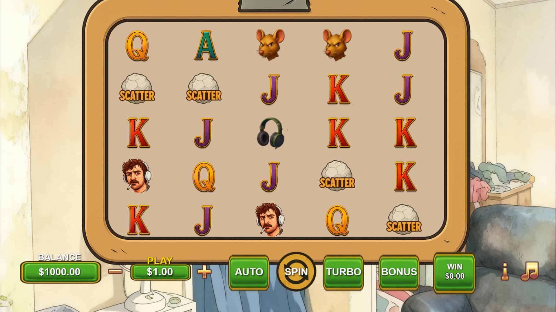 Bossmans Squirtin Scatters slot gameplay reels