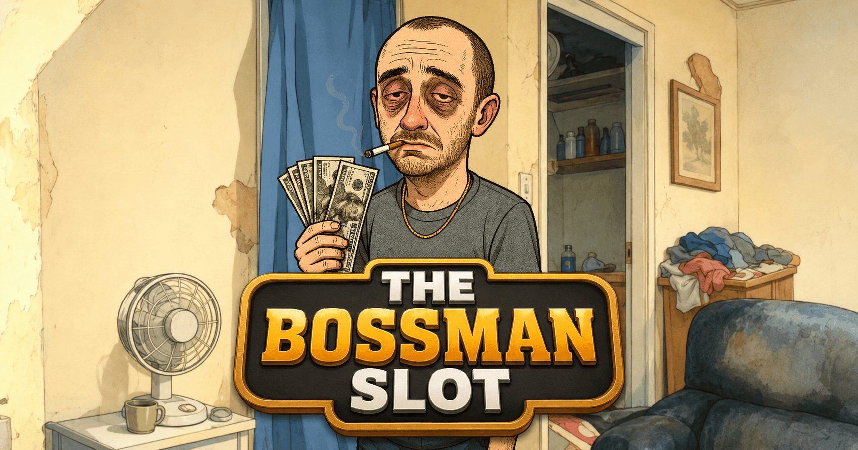 The Bossman Slot Slot Demo by Evil Eddie And The Riggers slot cover image