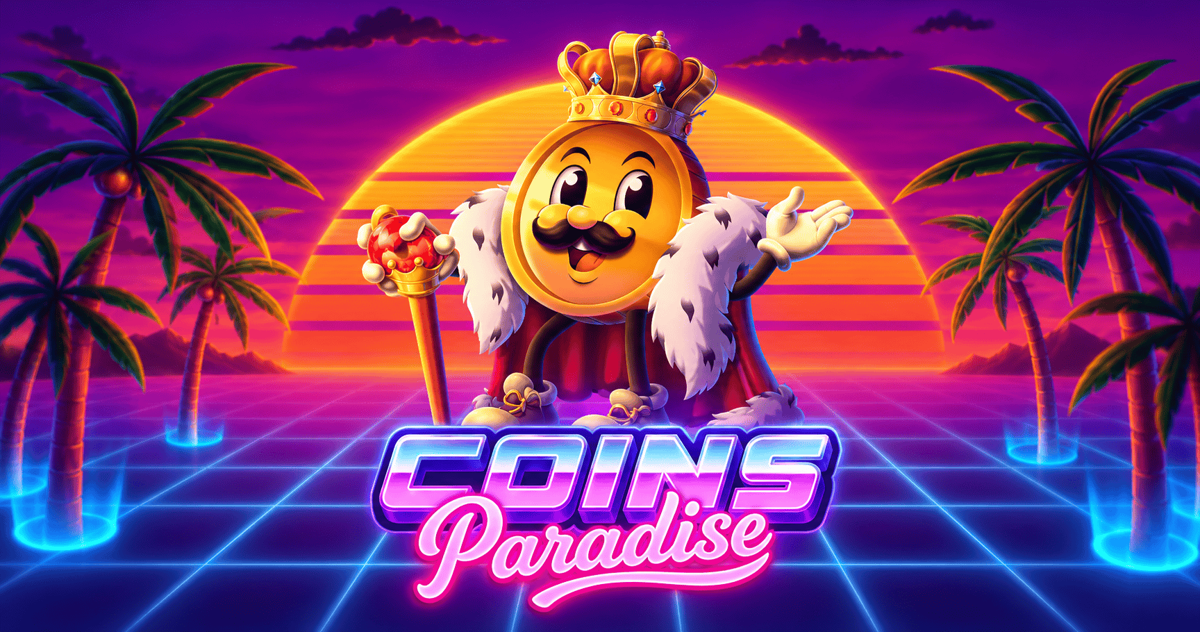 Coins Paradise Slot Demo by Evoslot slot cover image