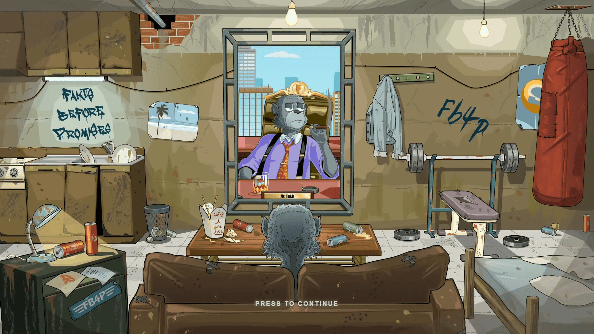 Mr.Fakts slot intro screen