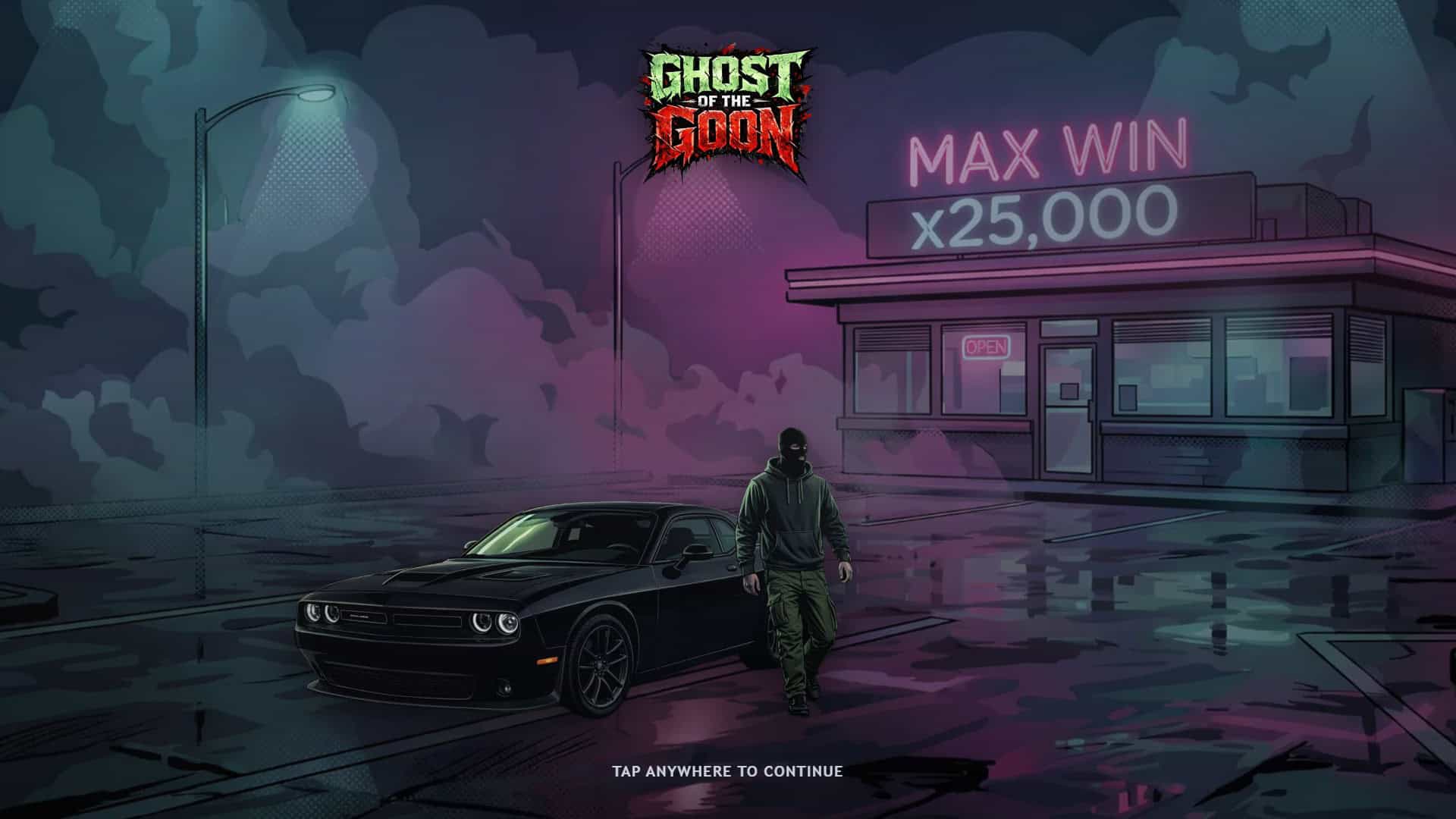 Ghost of the Goon slot intro screen