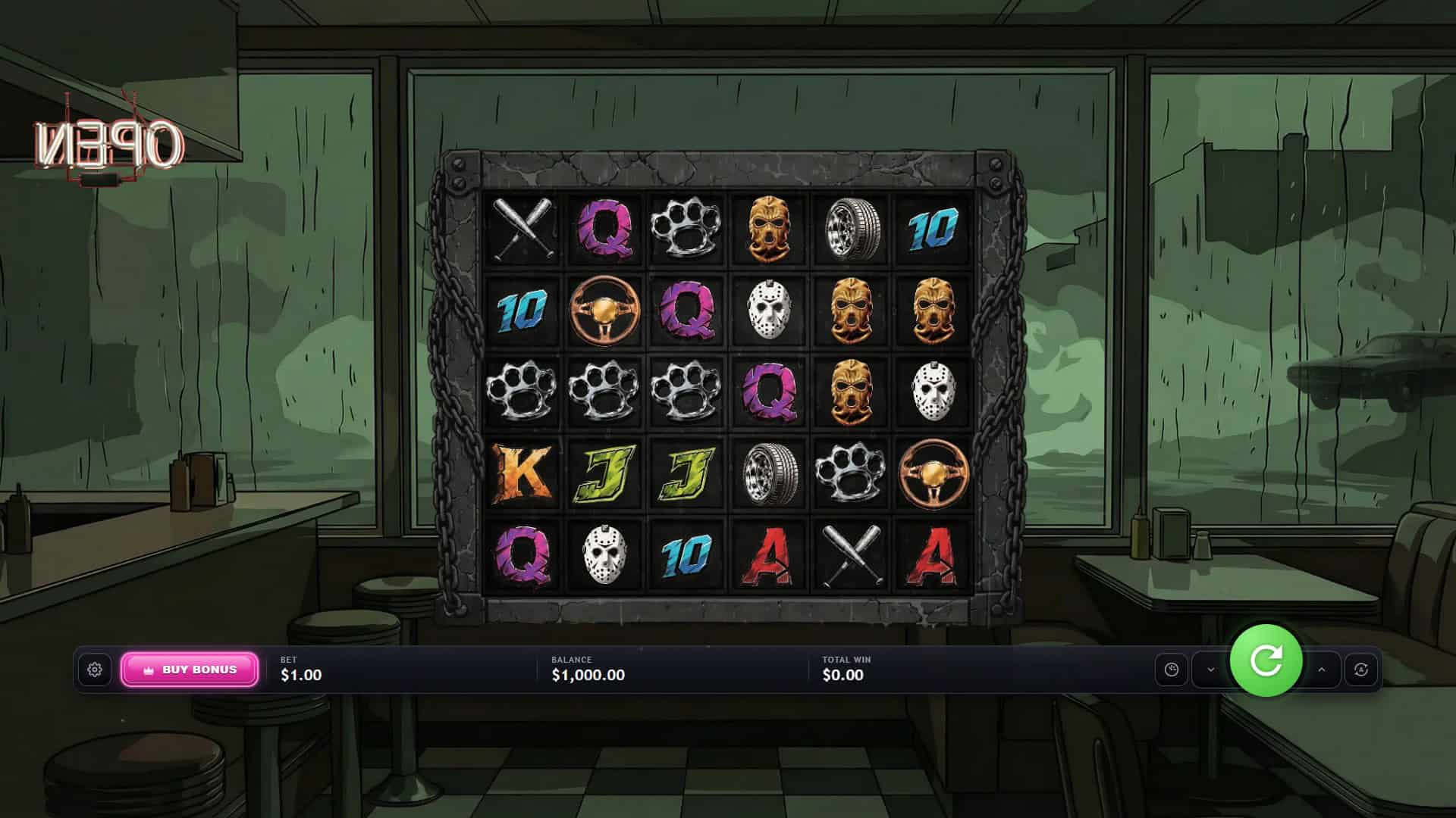 Ghost of the Goon slot gameplay reels