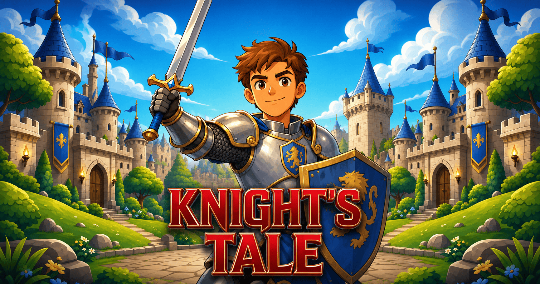 Knights Tale Slot Demo by Fortune Game Studio slot cover image