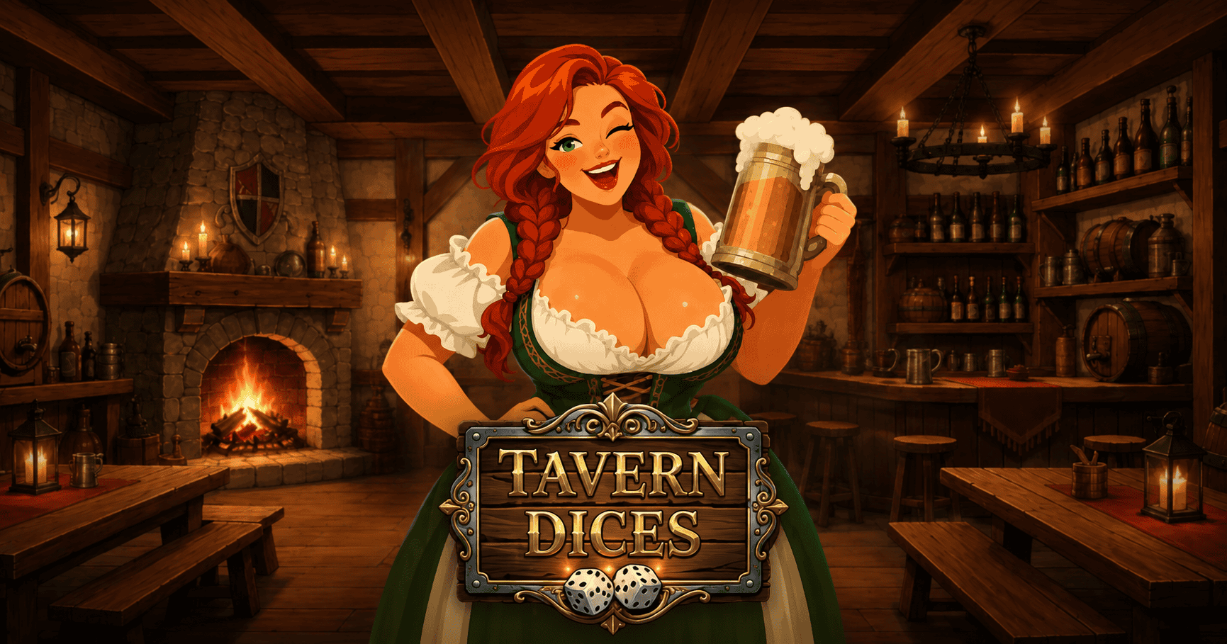 Tavern Dices Slot Demo by Fortune Game Studio slot cover image