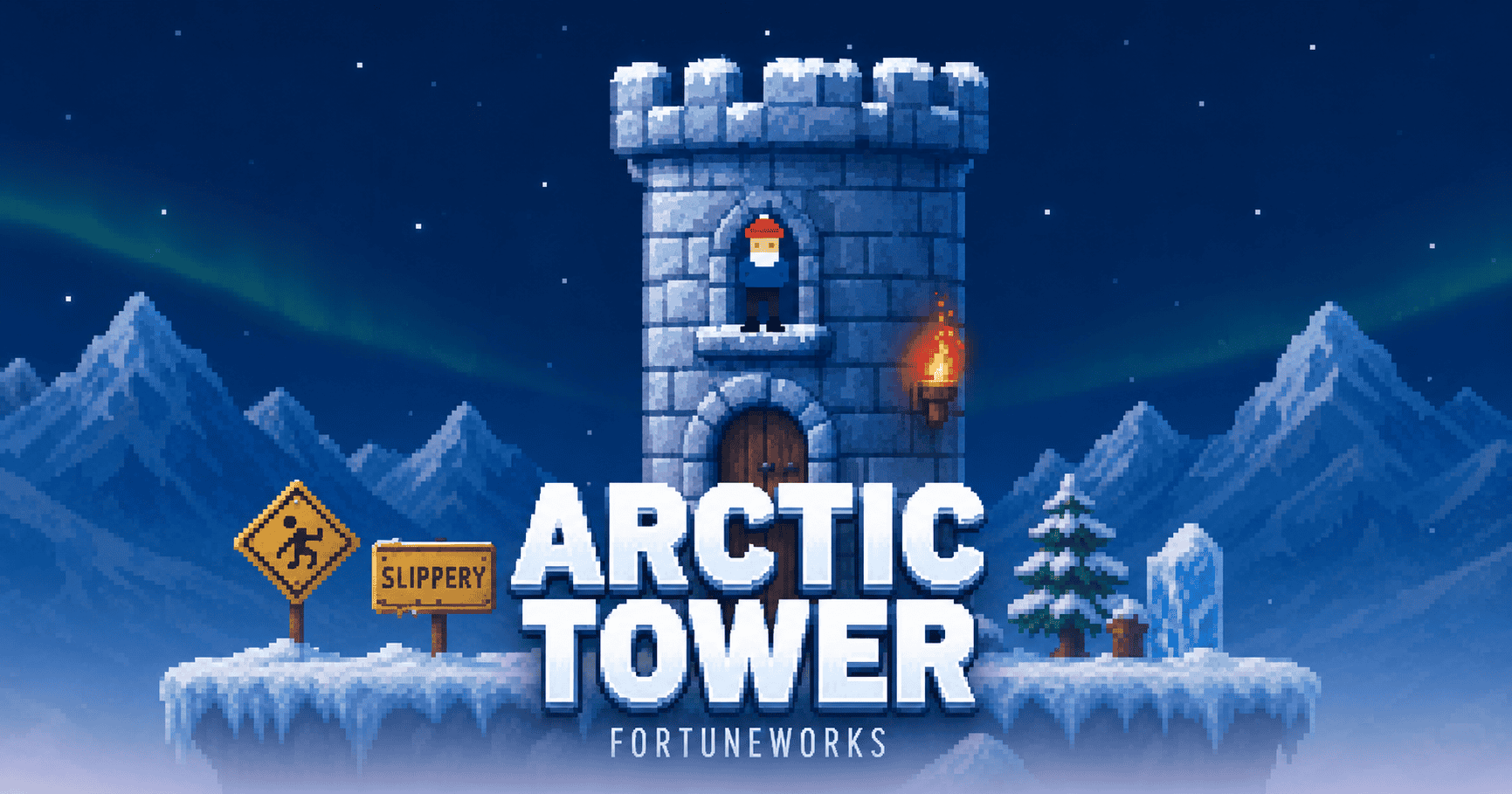 Arctic Tower Slot Demo by Fortuneworks slot cover image