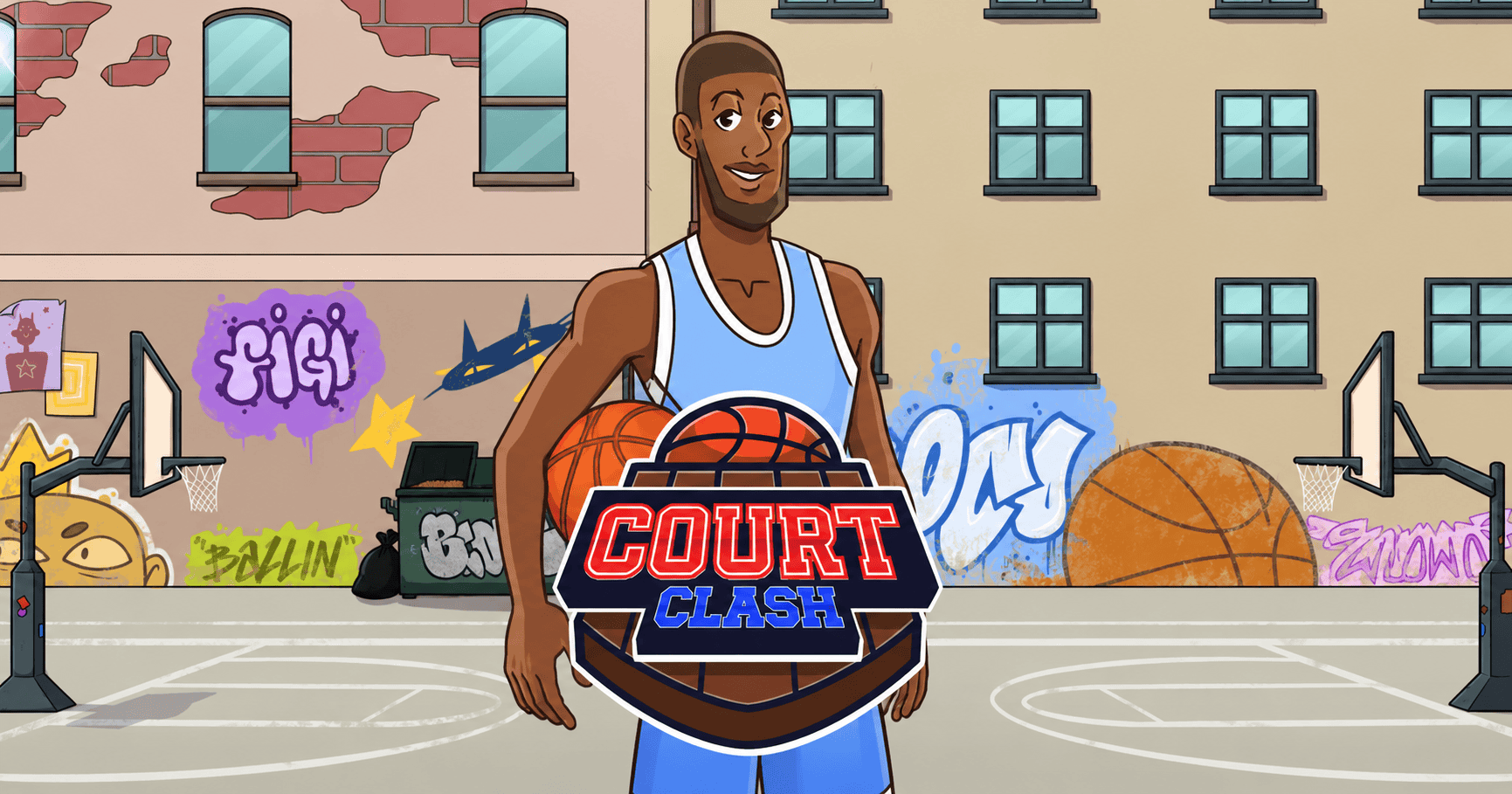 Court Clash Slot Demo by Fps Studio slot cover image