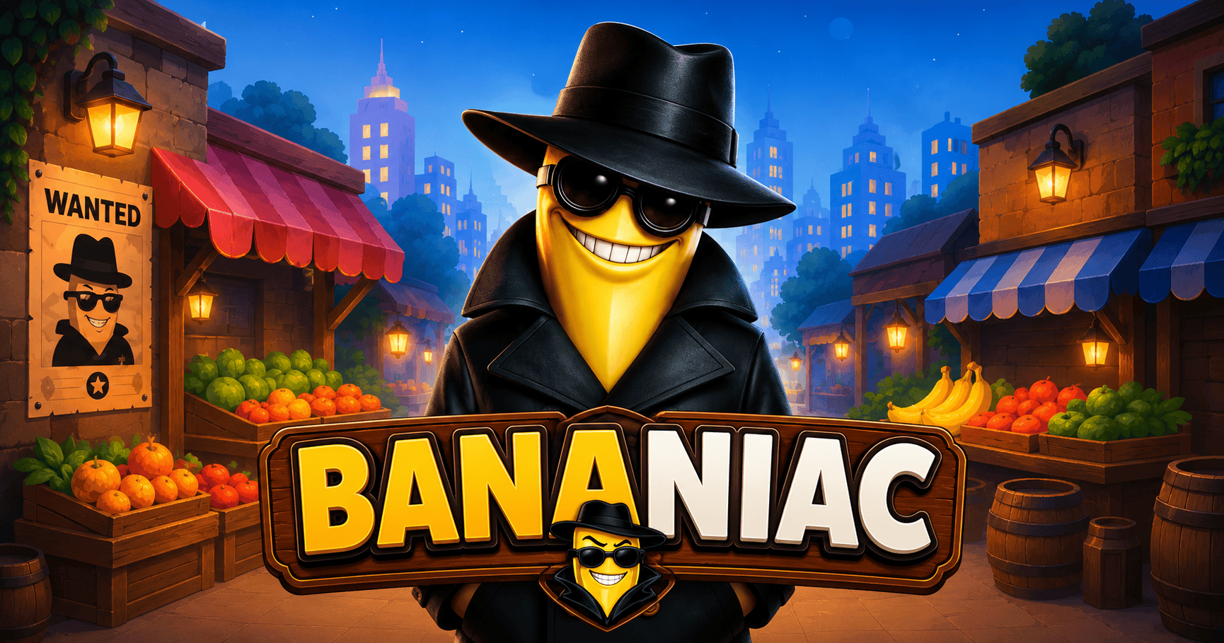 Bananiac Slot Demo by Freshplay slot cover image