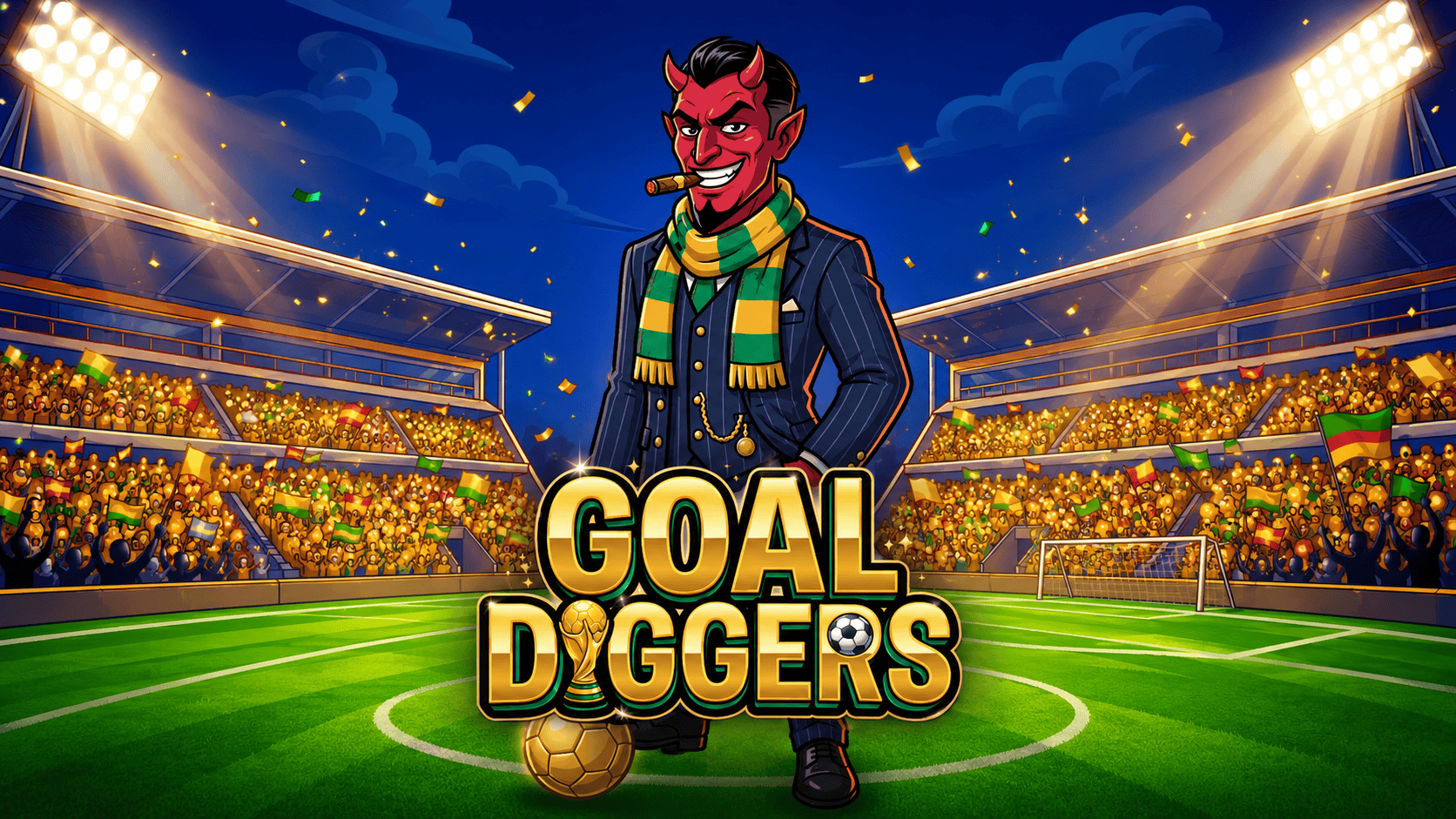 Goal Diggers Slot Demo by Fullsend slot cover image