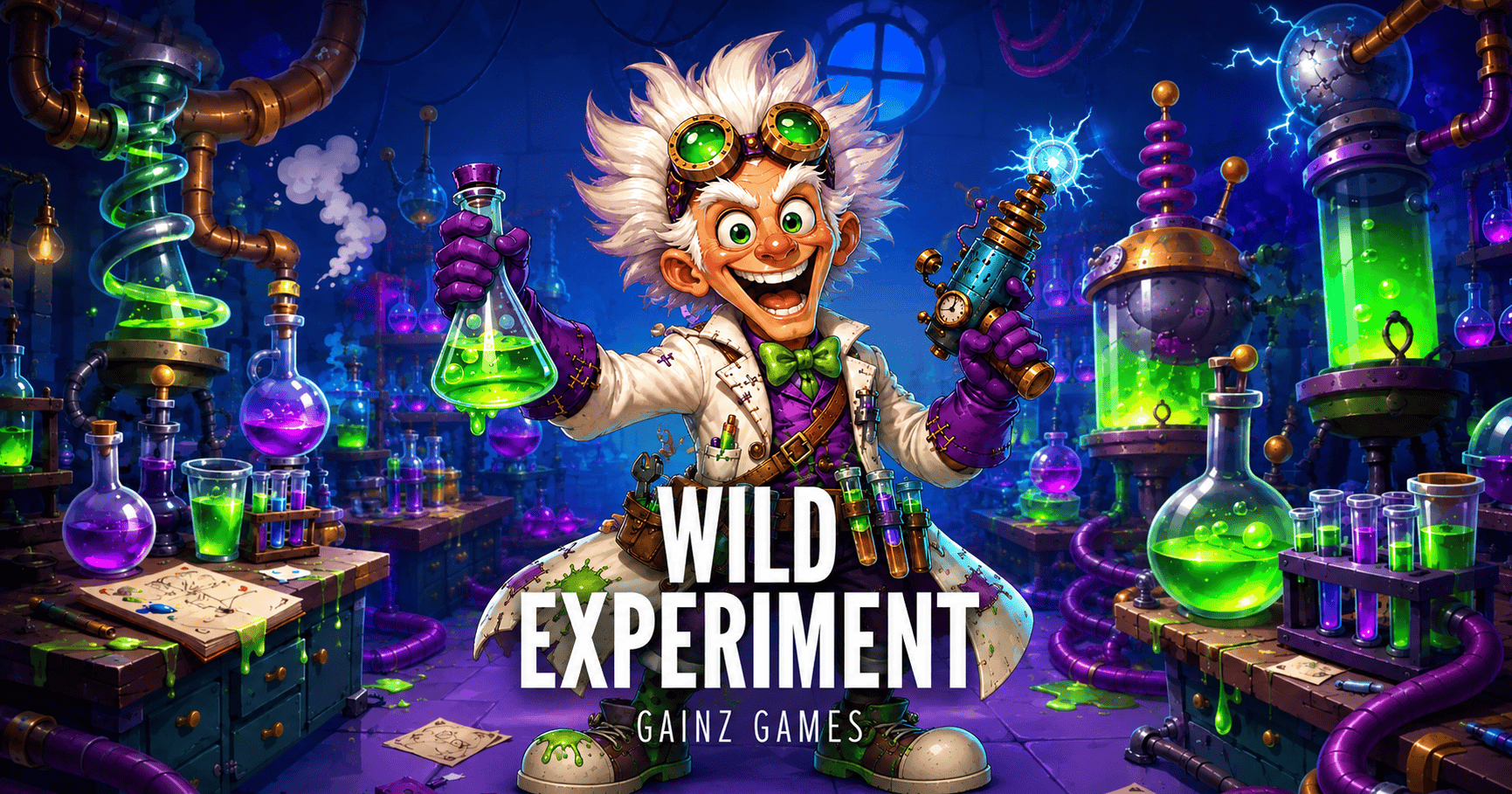 Wild Experiment Slot Demo by Gainz Games slot cover image