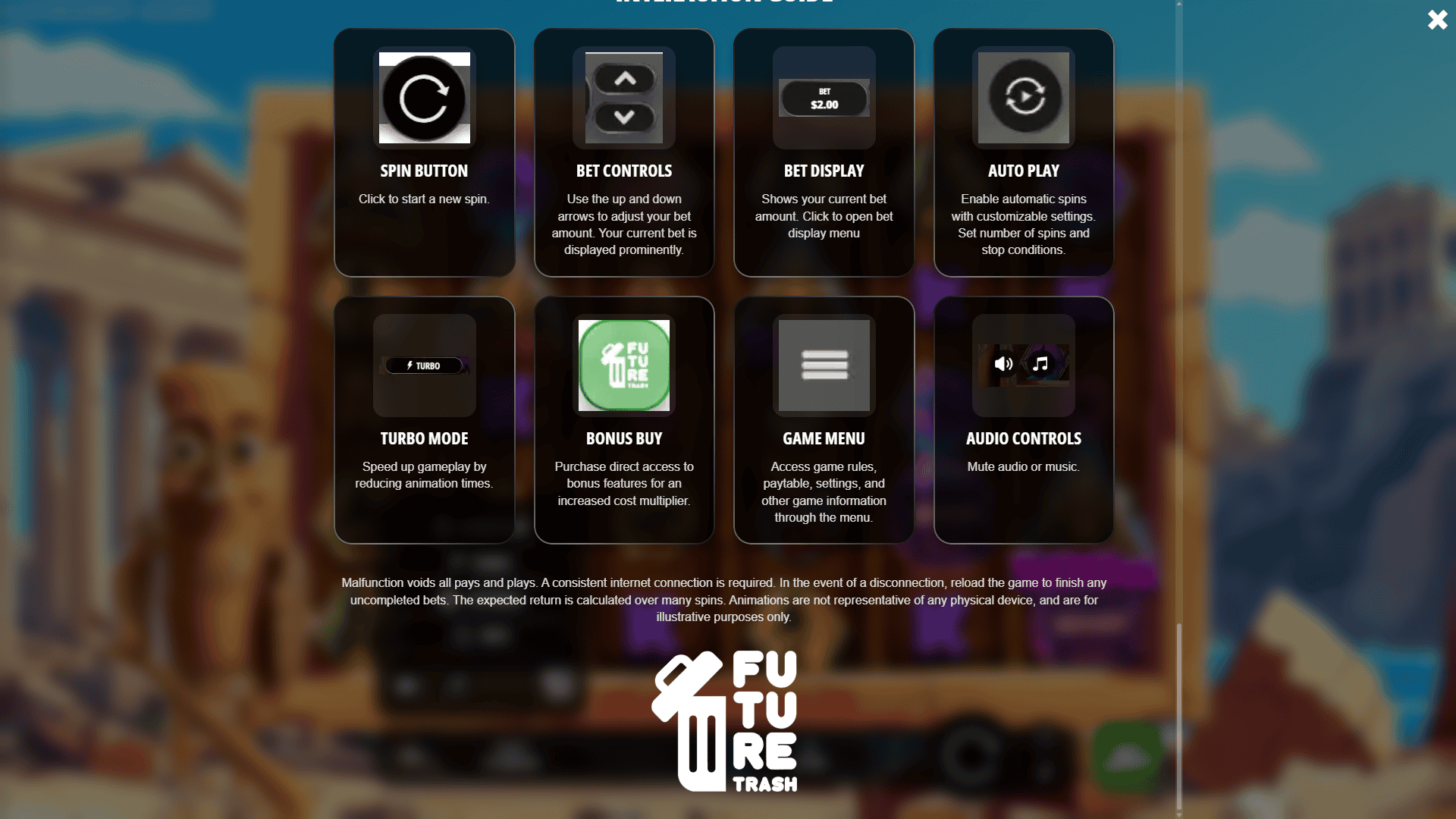Chicken Run slot intro screen