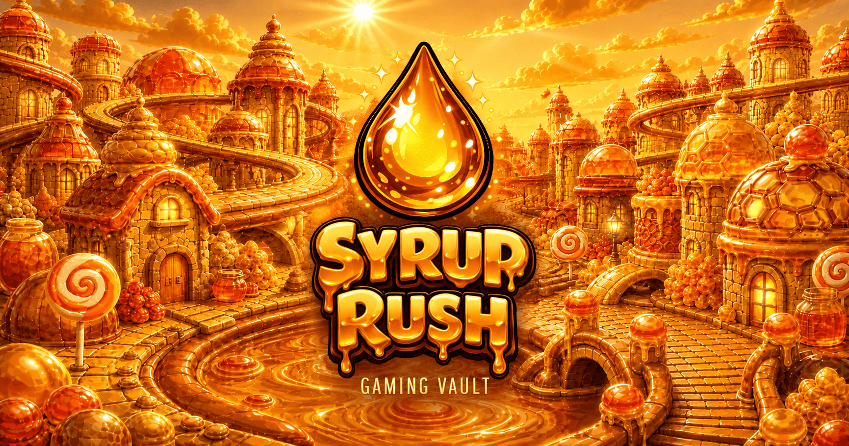 Syrup Rush Slot Demo by Gaming Vault slot cover image