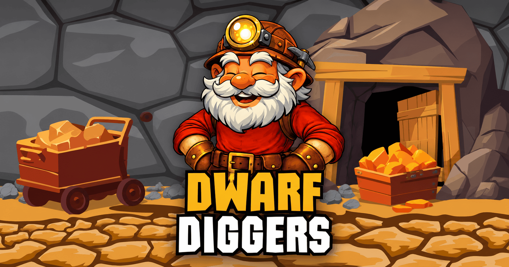 Dwarf Diggers Slot Demo by Ghost Gaming Co slot cover image