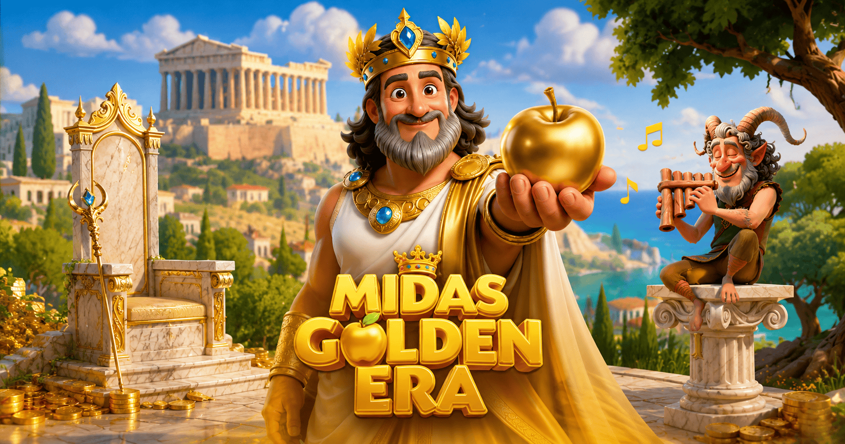 Midas Golden Era Slot Demo by Giro Games slot cover image