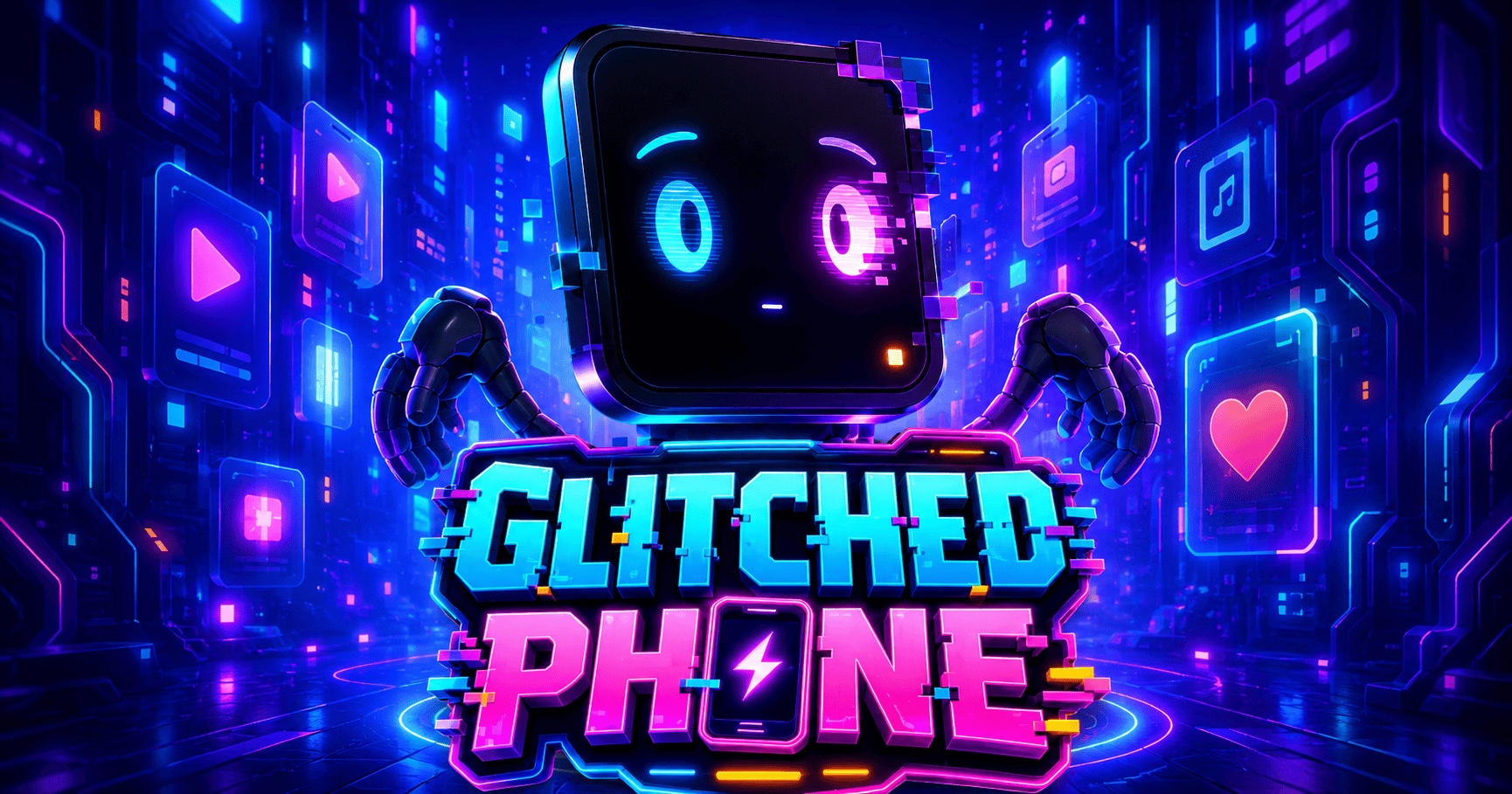 Glitched Phone Feature Buy Slot Demo by Glitched Games slot cover image